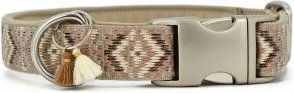 THE DOG IDEA Boho-Chic Hundehalsband Beige Größe XS – Bild 1 von 3