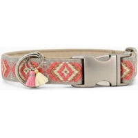 Produktbild von THE DOG IDEA Boho-Chic Hundehalsband Coral aus Nylon Größe M