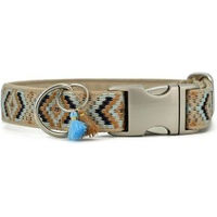 Produktbild von THE DOG IDEA Boho-Chic Hundehalsband Mokka XS Bunt