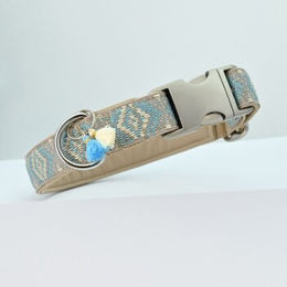 Produktbild von THE DOG IDEA Boho-Chic Hundehalsband Sky Blau XS