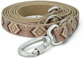 THE DOG IDEA Boho-Chic Hundeleine Beige 2 m – Bild 1 von 3