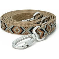 Produktbild von THE DOG IDEA Boho-Chic Hundeleine Braun 2 m - 2 m