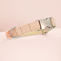 Produktbild von THE DOG IDEA Boho Halsband Blush Berry Rosa Größe L