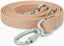 THE DOG IDEA Boho Hundeleine Blush Berry Rosa – Bild 1 von 2