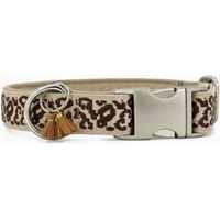 Produktbild von THE DOG IDEA Erziehungshalsband Zugstopp Halsband aus Biothane Khaki Neon Gelb XL waterproof