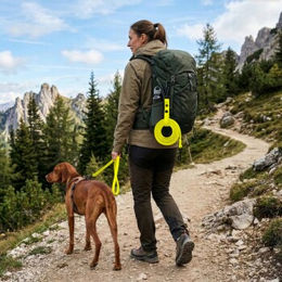 Produktbild von THE DOG IDEA Halterung für Schleppleine in Orange Neon Gelb aus Kunststoff