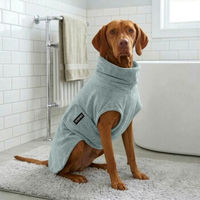 Produktbild von THE DOG IDEA Hundebademantel aus Bambus in Mint Grün Größe S