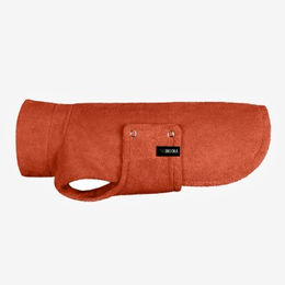 Produktbild von THE DOG IDEA Hundebademantel aus Bambus in Steinrot XXL