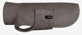 THE DOG IDEA Hundebademantel aus Bambus Taupe Größe XXXS – Bild 1 von 3