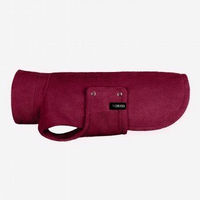 Produktbild von THE DOG IDEA Hundebademantel aus Bambus-Viskose Bordeaux XXS