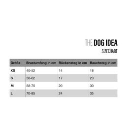 Produktbild von THE DOG IDEA Hundegeschirr Mokka Braun Größe M mit Aluminium-Elementen