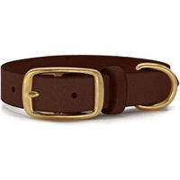 Produktbild von THE DOG IDEA Hundehalsband aus Leder Braun XL