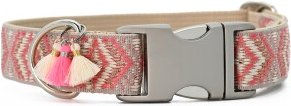 THE DOG IDEA Hundehalsband Boho-Chic Coral aus Nylon Größe S – Bild 1 von 2