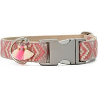 Produktbild von THE DOG IDEA Hundehalsband Boho-Chic Coral aus Nylon Größe S