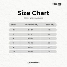 THE DOG IDEA Hundehalsband Trail Neongelb Schwarz XXL – Bild 1 von 2