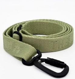 THE DOG IDEA Hundeleine aus Nylon in Grün 52,8 cm – Bild 1 von 3
