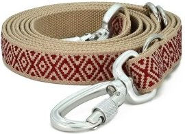 THE DOG IDEA Hundeleine June Boho-Chic aus Nylon bunt 2 m – Bild 1 von 3