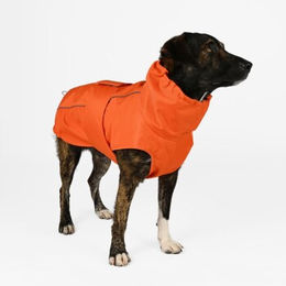 THE DOG IDEA Hundemantel Winter Orange Fleece Waterproof Größe S – Bild 1 von 2