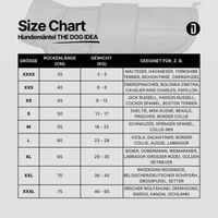 Produktbild von THE DOG IDEA Hundemantel Winter Schwarz Fleece Waterproof Größe M
