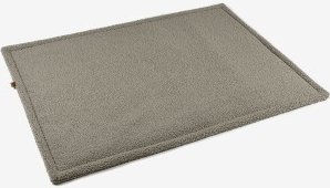 THE DOG IDEA Hundematte Liegematte Teddy Taupe Größe M aus Polyester mit OEKO-TEX Standard – Bild 1 von 3