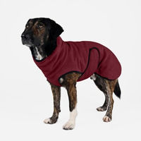 Produktbild von THE DOG IDEA Hundepullover aus Fleece in Bordeaux Rot Größe M