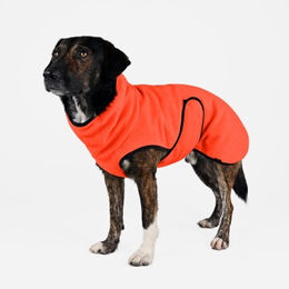 Produktbild von THE DOG IDEA Hundepullover aus Fleece in Orange Größe XS