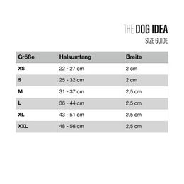 THE DOG IDEA Leder Halsband Dunkelrot XXL für Riesenrassen – Bild 1 von 2