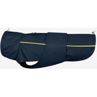 Produktbild von THE DOG IDEA Regenmantel Duke Navy Blau Microfaser Waterproof Größe XXS