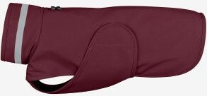 THE DOG IDEA Regenmantel Kayden Bordeaux für Hunde aus Polyester in Rot Grösse L waterproof mit Oeko-Tex Standard 100 – Bild 1 von 2