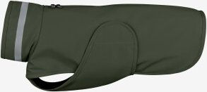 THE DOG IDEA Regenmantel Kayden für Hunde Dunkelgrün XS waterproof mit OEKO-TEX Standard 100 – Bild 1 von 2