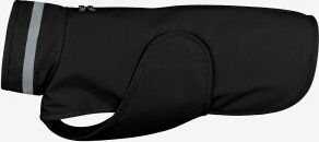 THE DOG IDEA Regenmantel Kayden für Hunde Schwarz XL waterproof mit OEKO-TEX Standard 100 und Coolmax – Bild 1 von 2