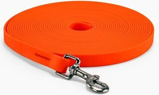 THE DOG IDEA Schleppleine aus Biothane in Orange 5 m – Bild 1 von 3