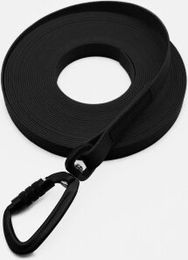 THE DOG IDEA Schleppleine aus Biothane Schwarz 10 m - 10 m – Bild 1 von 3