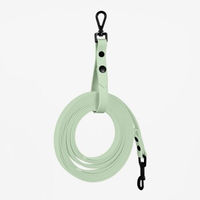 Produktbild von THE DOG IDEA Schleppleine mit Halterung Orange Mint für Hunde