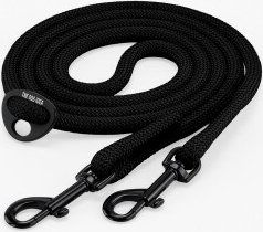 THE DOG IDEA Tau Hundeleine Schwarz 220 cm – Bild 1 von 3
