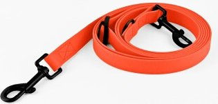 THE DOG IDEA Verstellbare Hundeleine aus Biothane in Orange Größe M - 250 cm – Bild 1 von 2
