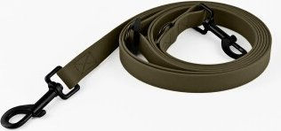 THE DOG IDEA Verstellbare Hundeleine Biothane Grün Größe S für kleine und mittlere Hunde wasserfest - 250 cm – Bild 1 von 2
