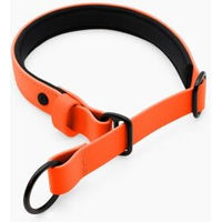 Produktbild von THE DOG IDEA Zugstopp Erziehungshalsband aus Biothane für Hunde Orange Größe S wasserfest