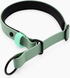 THE DOG IDEA Zugstopp Erziehungshalsband für Hunde aus Biothane in Sage Grün Größe M waterproof – Bild 1 von 2