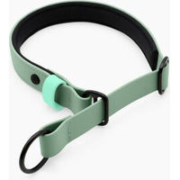 Produktbild von THE DOG IDEA Zugstopp Erziehungshalsband für Hunde aus Biothane in Sage Grün Größe M waterproof