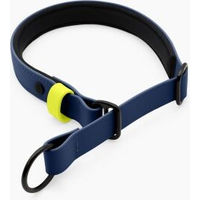 Produktbild von THE DOG IDEA Zugstopp Erziehungshalsband für Hunde aus Biothane Navy Neon Gelb XXL wasserfest