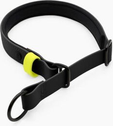 Produktbild von THE DOG IDEA Zugstopp Erziehungshalsband für Hunde aus Biothane Schwarz XXL