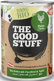 The Goodstuff Bio Huhn mit Leber Stückchen in Sauce getreidefrei für alle Hunde und Katzen – Bild 1 von 1
