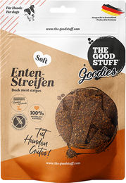 Produktbild von The Goodstuff Enten-Streifen Soft Monoprotein Trockenfleisch