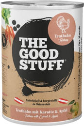 The Goodstuff Hund Nassfutter Truthahn mit Karotte und Apfel Monoprotein Hoher Fleischanteil 6 x 800 g - 6 x 800 g – Bild 1 von 2