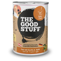Produktbild von The Goodstuff Hundefutter Adult Ente mit Kürbis und Apfel Stückchen in Sauce 6x400g mit hohem Fleischanteil