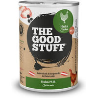 Produktbild von The Goodstuff Hundefutter Adult Huhn Pur Getreidefrei Monoprotein Stückchen in Sauce 6 x 400g - 6 x 400 g
