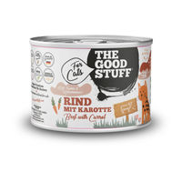 Produktbild von The Goodstuff Hundefutter Adult Rind & Karotte mit hohem Fleischanteil 6x200g