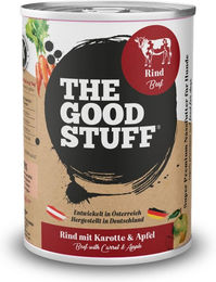 The Goodstuff Hundefutter Adult Rind mit hohem Fleischanteil Stückchen in Sauce 6x800g - 6 x 800 g – Bild 1 von 2
