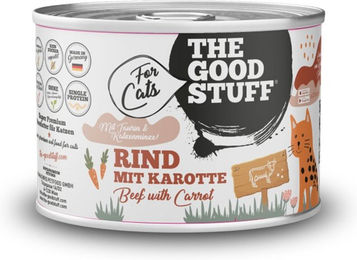 Produktbild von The Goodstuff Hundefutter Adult Rind und Karotte mit hohem Fleischanteil 6x200g